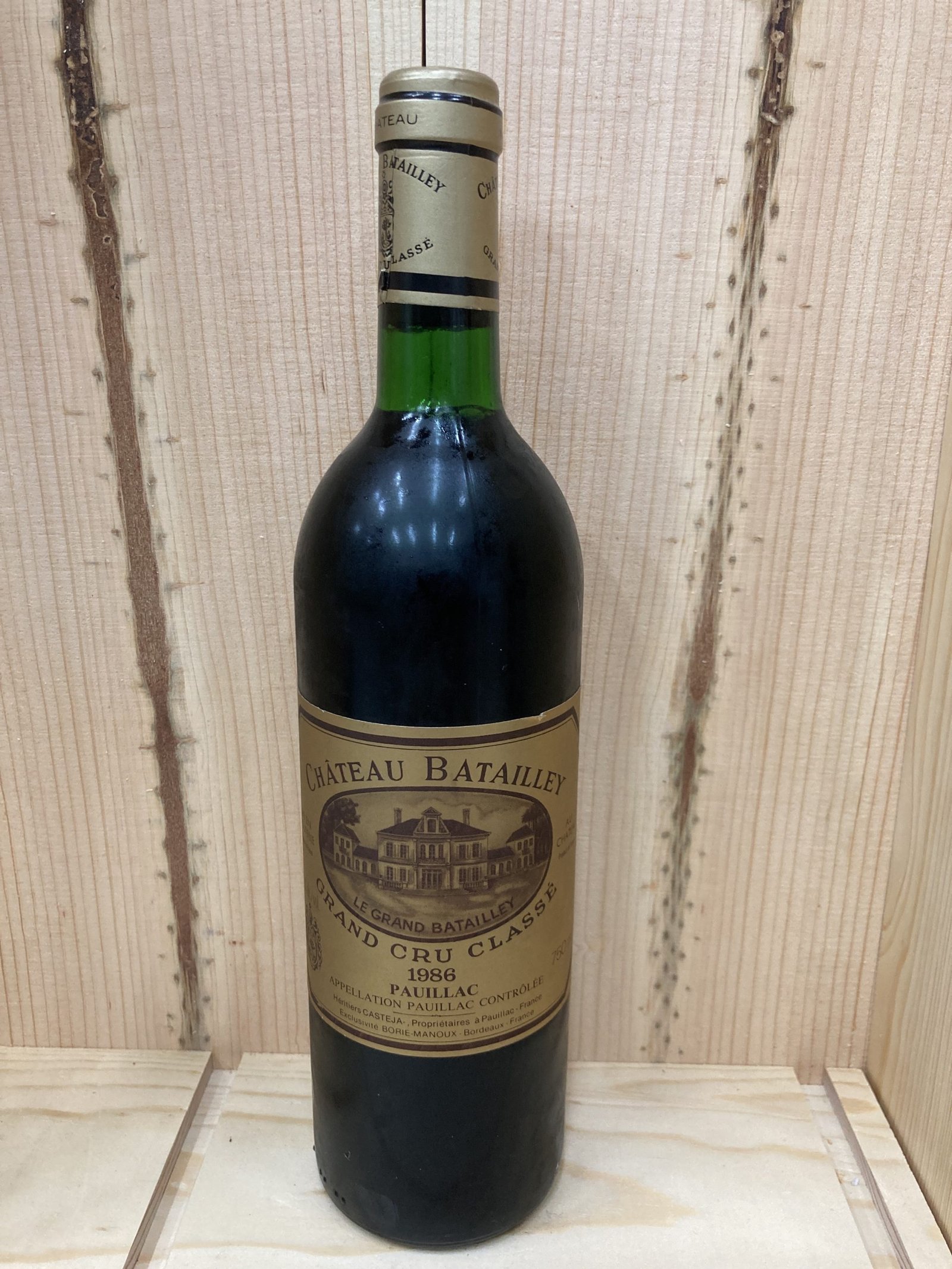 ワイン CHATEAU BATAILLEY 1986 PAUILLAC ワイン CHATEAU BATAILLEY