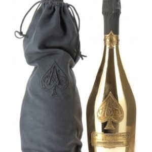 Armand de Brignac Ace of Spades Gold Brut NV with Velvet Bag (750ml)